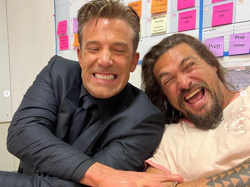 Ben Affleck and Jason Momoa